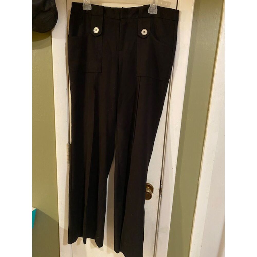 Cache black dress pants.  Size 10